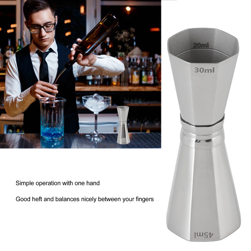 Jigger Double Sided - Jigger à cocktail double en acier