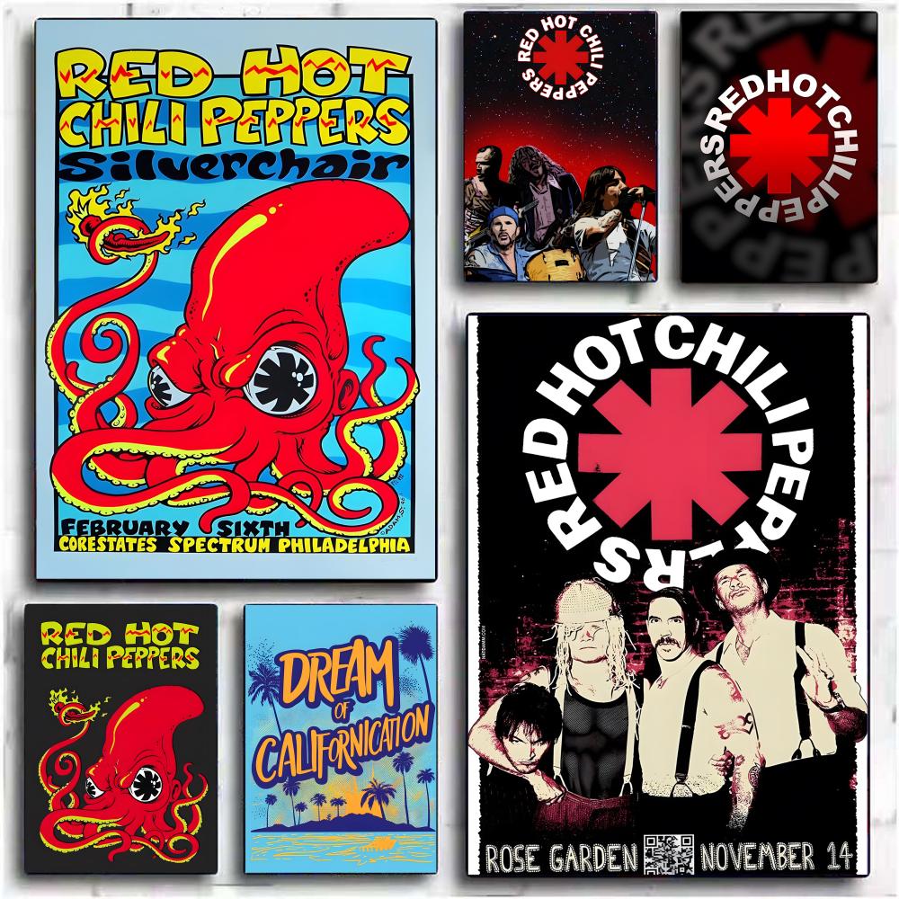 Home Bar And Theater - Affiche de banque Red Hot Chili