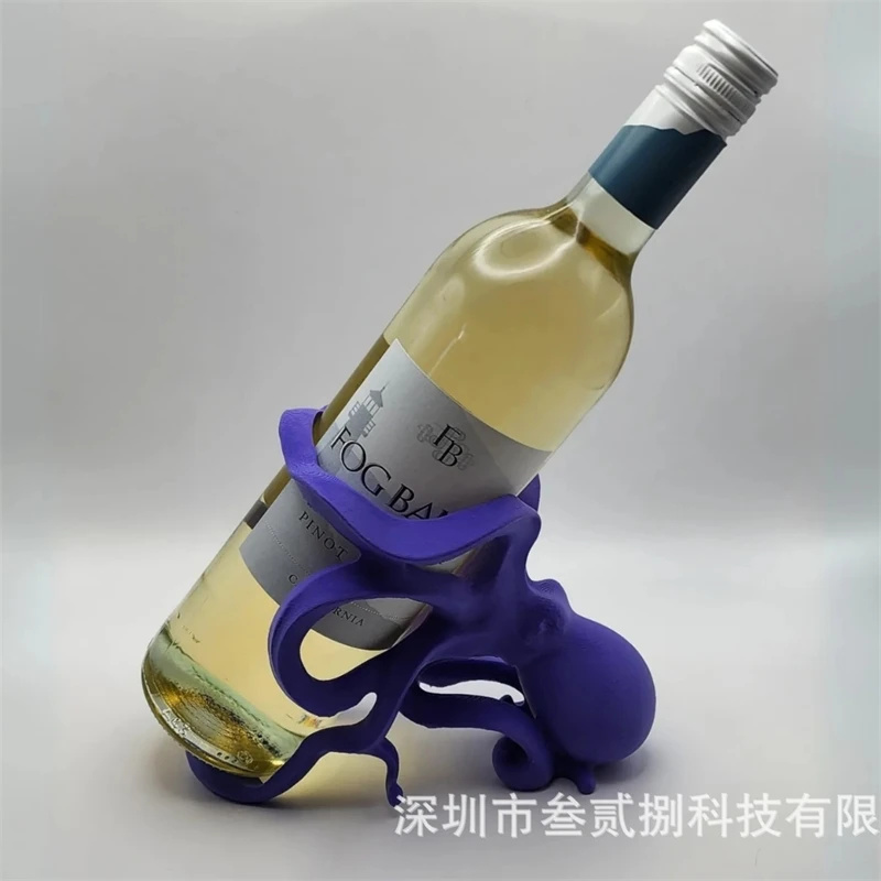 Home Bar Stand - Porte-bouteille de vin poulpe, support de