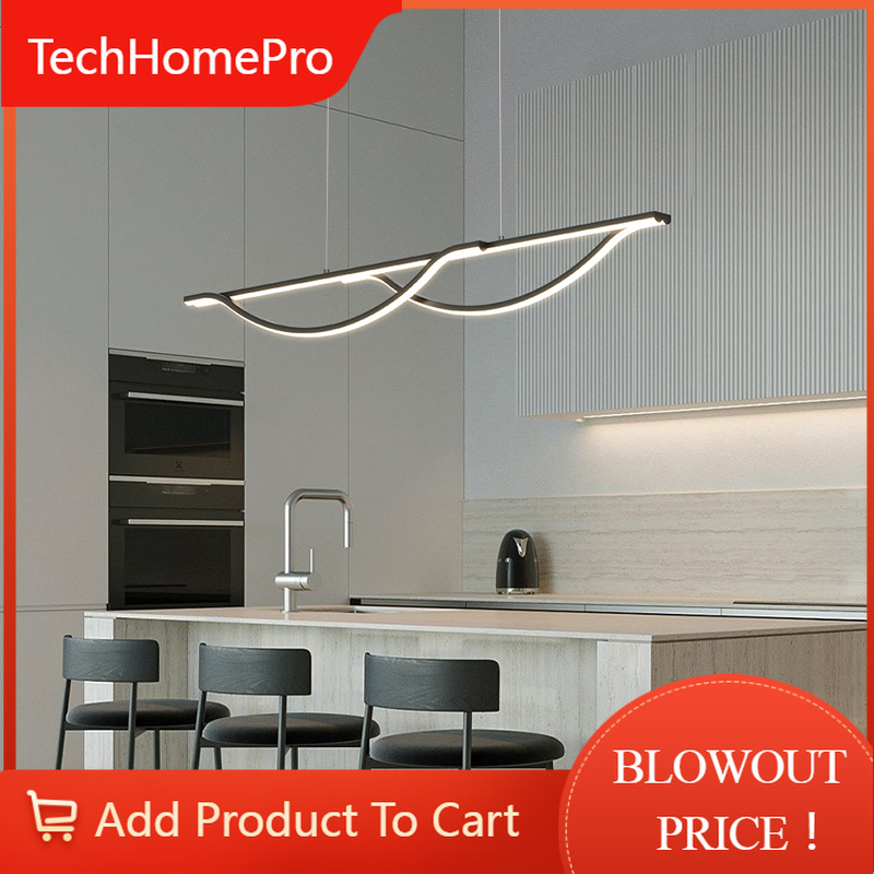 Home Bar Word - Lustre TechHPLed pour restaurant, style nordique