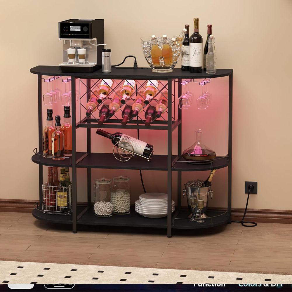 Table basse noire à 3 niveaux  - Home Bar And Kitchen avis et prix