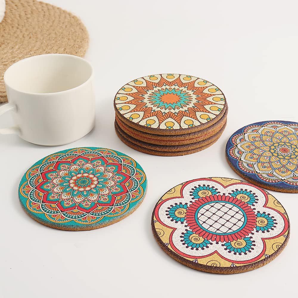Ensemble de 8 sous-verres rond - Home Bar Set avis et prix