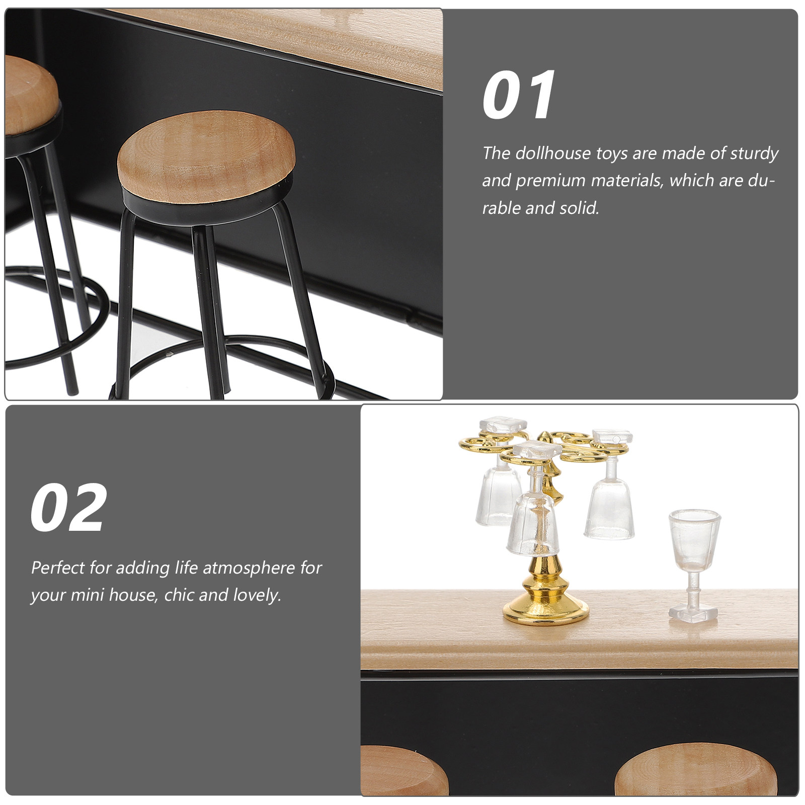Ensemble de 8 miniatures de ba - Home Bar Set avis et prix