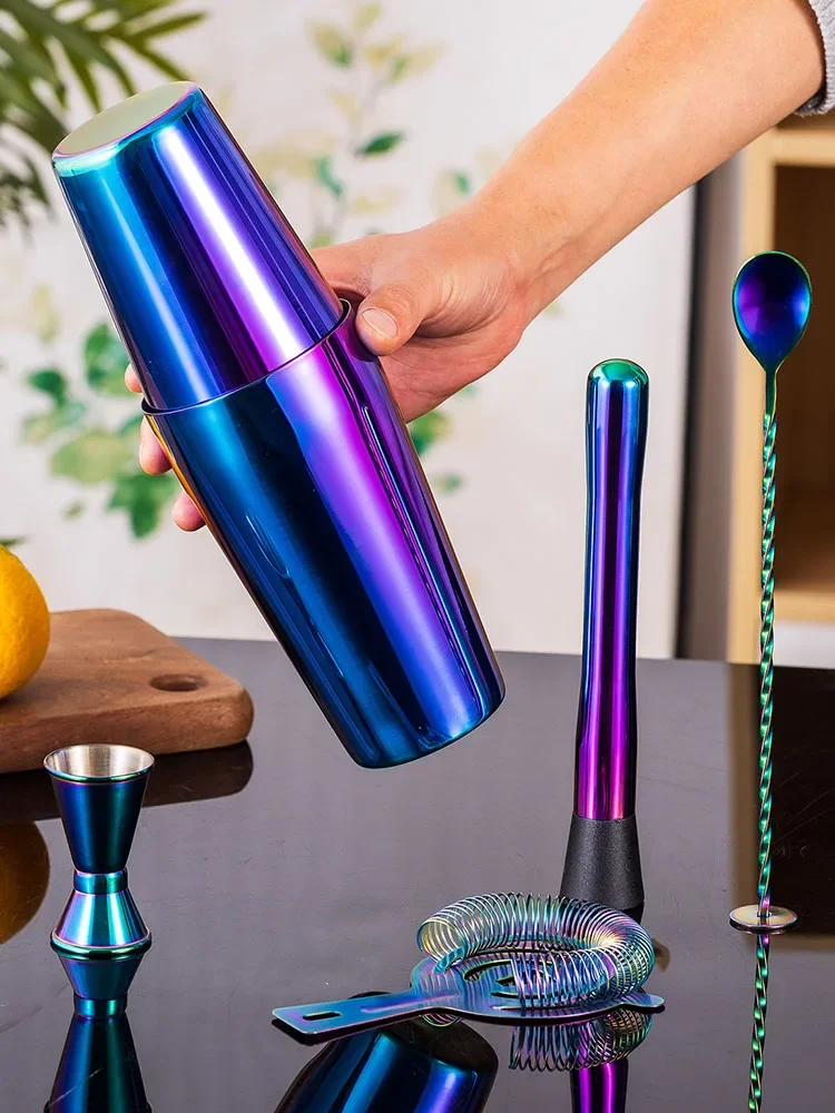 Shaker à Cocktail arc-en-ciel  - Boston Shaker Set avis et prix