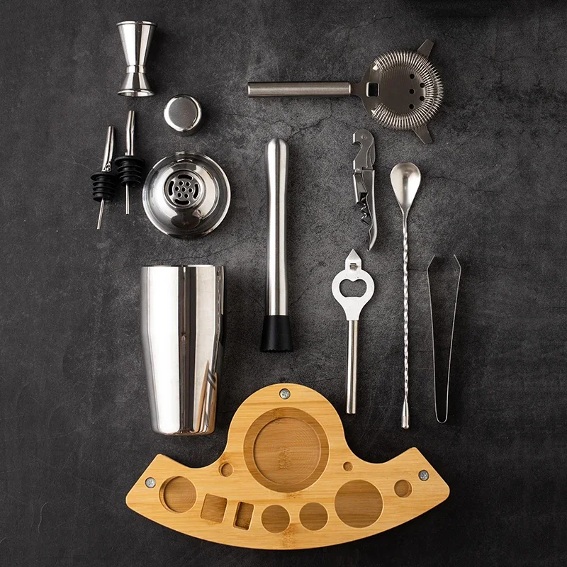 Kit de barman en acier inoxyda - Boston Shaker Set avis et prix