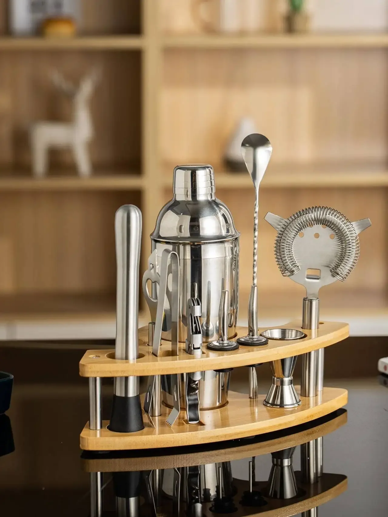 Kit de barman en acier inoxyda - Boston Shaker Set avis et prix