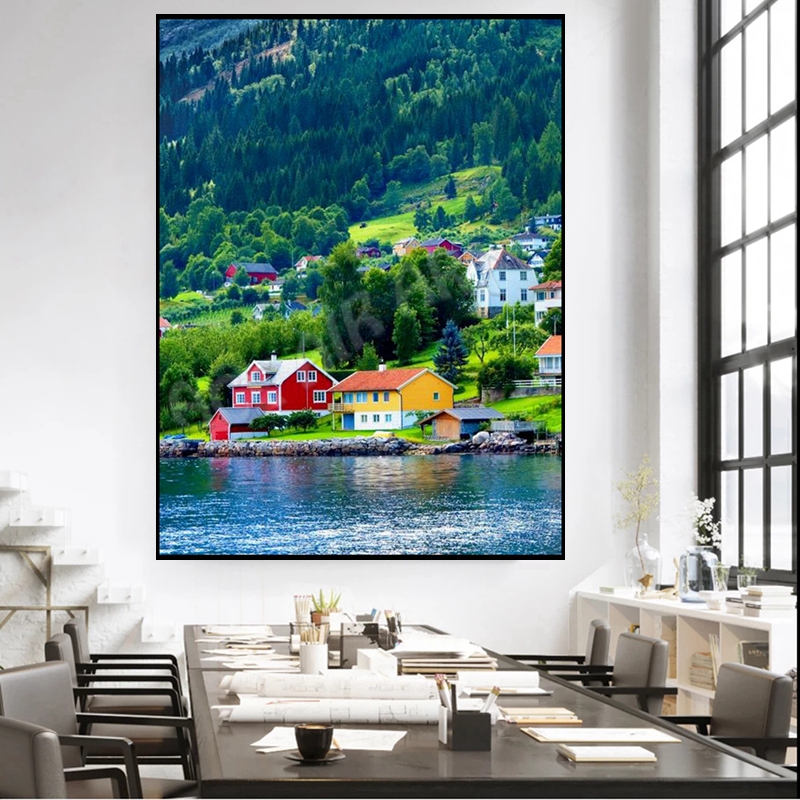 Peinture diamant paysage de ro - Home Barcelona avis et prix