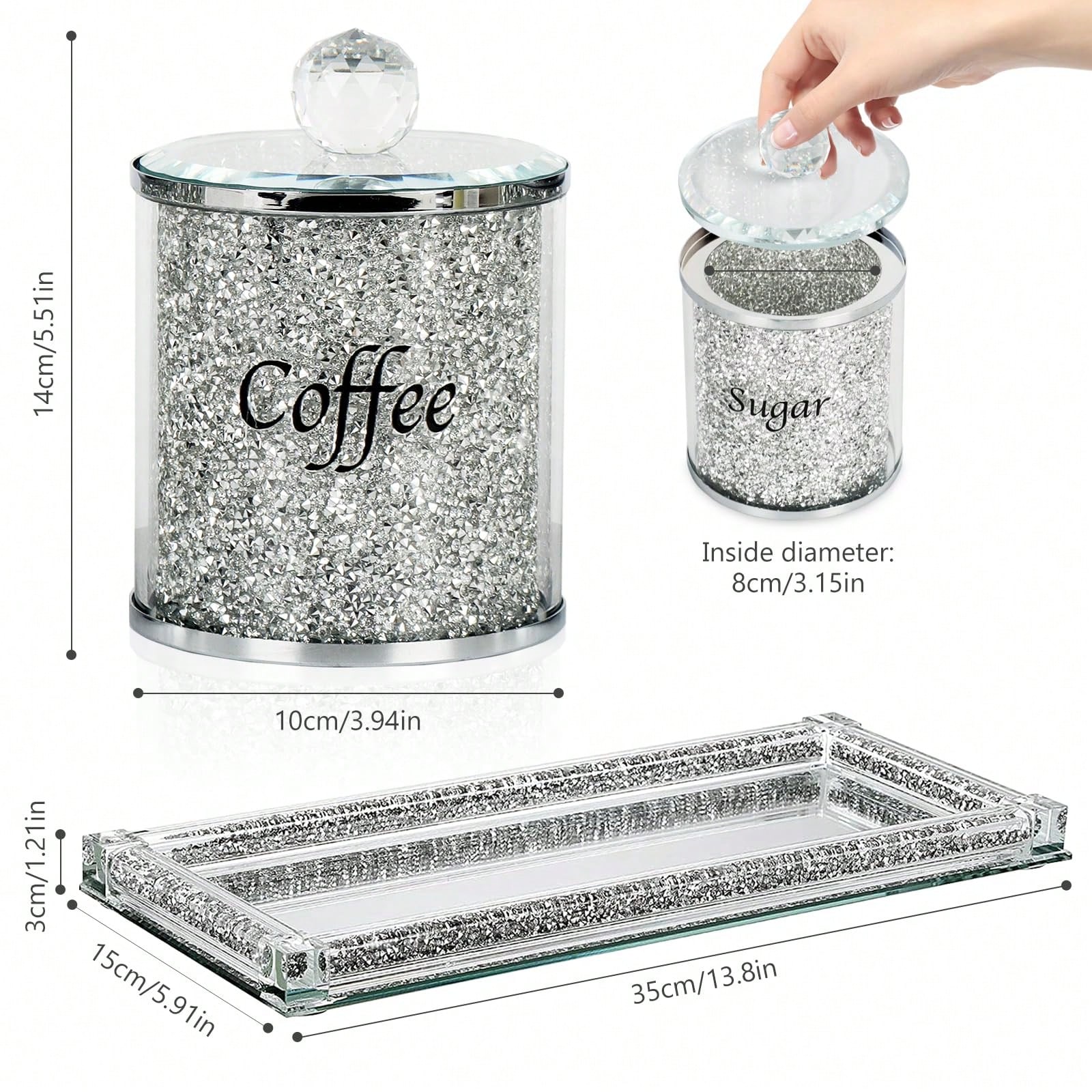 Ensemble de pots à café, sucre - Home Bar Set avis et prix