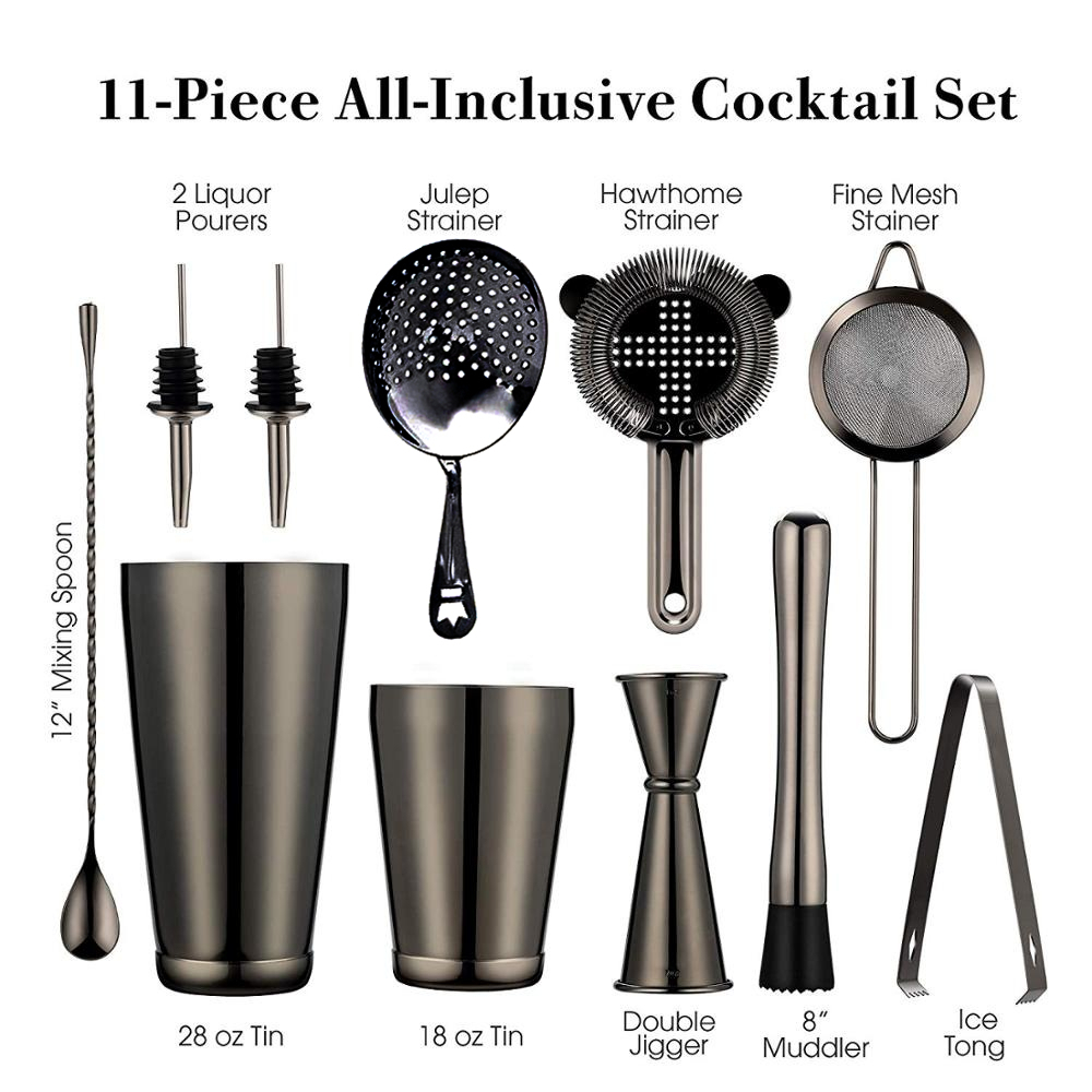 Ensemble de bar à cocktail : 2 - Boston Shaker Set avis et prix
