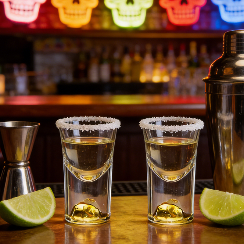Lot de 2 verres à liqueur épai - Home Bar Set avis et prix
