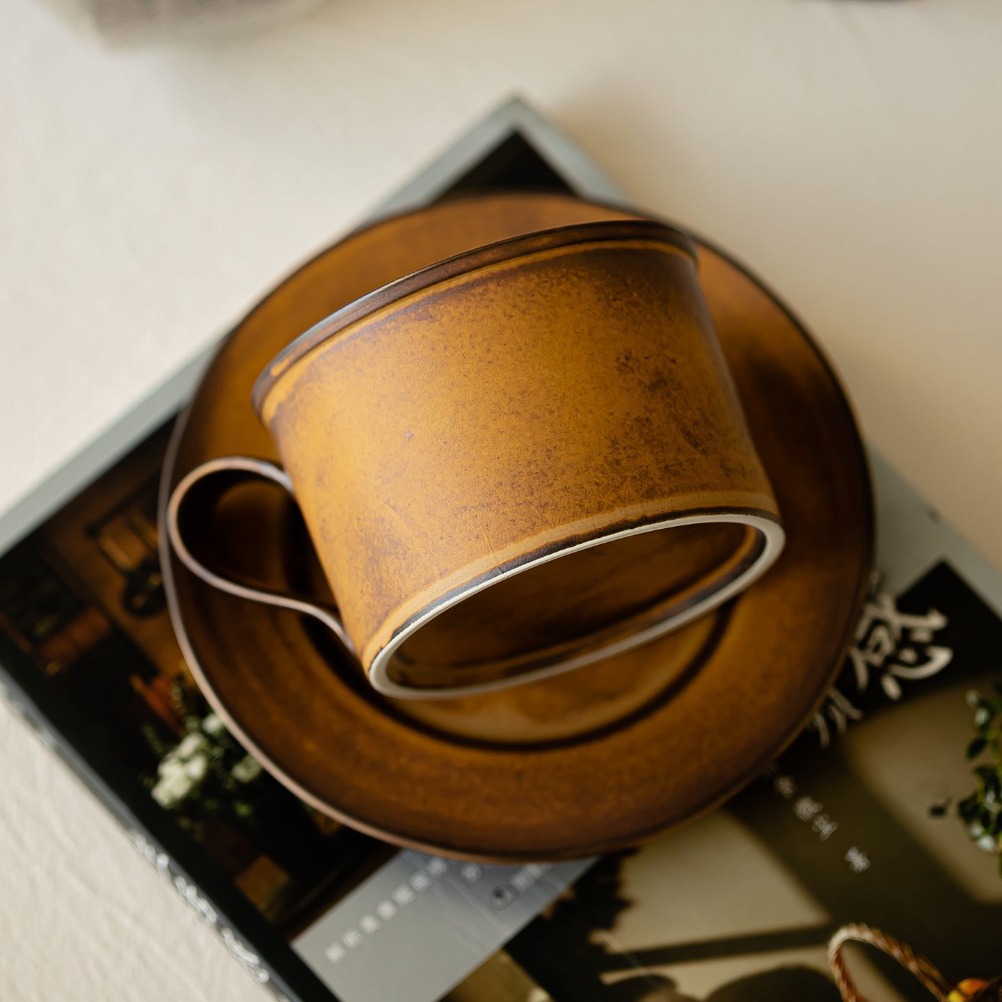Ensemble tasse et assiette rét - Old Fashioned Glass avis et prix